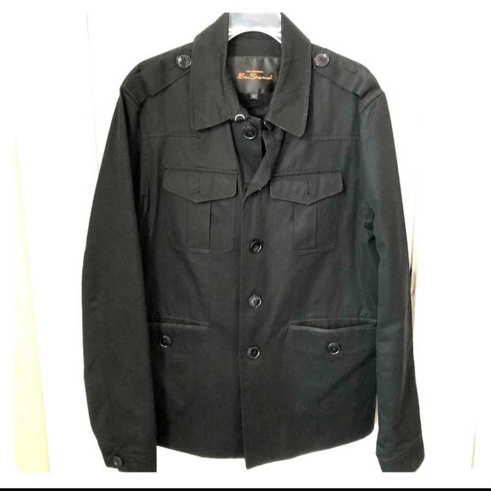 Black Ben Sherman Coat Large